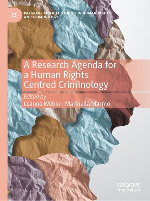 cover image of A Research Agenda for a Human Rights Centred Criminology